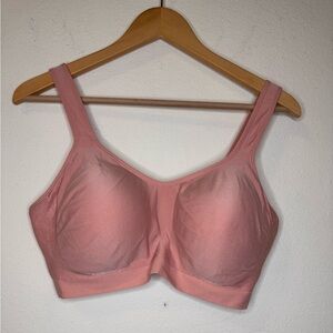 NEW truekind Elegant Pink Full-Coverage Bra 2XL